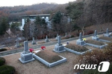 서울현충원 장군묘역