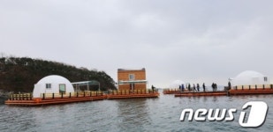 서산시, 해상 펜션 준공