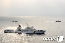 서해바다 지키는 경비함