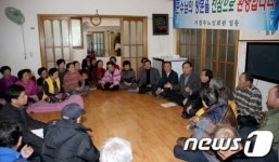 진태구 태안군수, 새해 민생현장 속으로