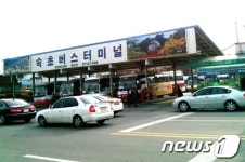 속초시외버스터미널, 귀성길 인터넷 예매 진행중