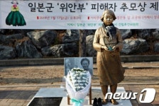 평화의 소녀상 거제 건립