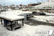 텅 빈 속초관광수산시장