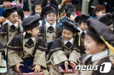 우리 졸업했어요!