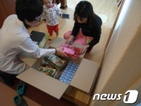 강진 보건소, 영양보충식품 배송