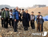 문화재청, 울산 약사제방 방문…사적 지정여부 관심