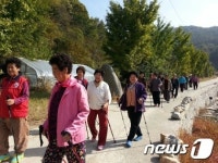 장성군, 건강 걷기운동 프로그램 운영