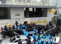 순천에코그라드호텔, 부동산 인도명령 대집행