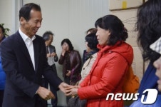 최문순 강원도지사, 사회복지법인 서진 방문