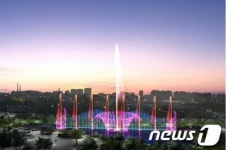 익산 춤추는 음악분수 2일부터 가동