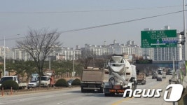 원주 삼육중·고교 일대 인도 없어 사고위험
