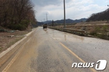 환경은 뒷전인 공주시 어천리 준설토 복구 현장