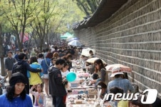 봄날의 추억, 돌담을 타고