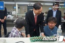 [단신]설동호 예비후보, 15일 성세재활학교 방문