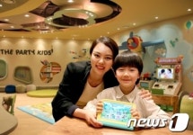 더파티뷔페, 업계 최초 ‘갤럭시 탭3 놀이방’ 설치