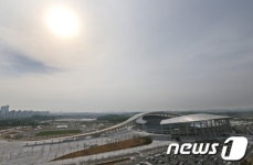 인천아시아드주경기장의 위용