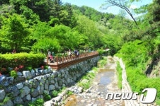 포항 연일 중명생태공원, 주말 관광지로 각광