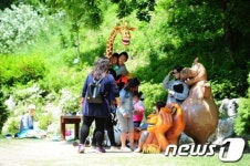 포항 연일 중명생태공원, 주말 관광지로 각광