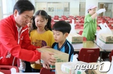 [6·4지선]유정복 인천시장 후보 학교 급식관리 철저히