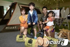 '마스터빔 텐트로 3분 만에 텐트 설치해요'