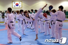 태권도 대표팀 금빛 발차기