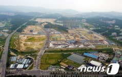 대전 죽동지구 웅장한  모습 드러내