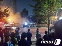 상동역서 시내버스 폭발…인명피해 없어