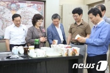 이양호 농촌진흥청장, 홍성 쌀 가공 사업장 방문