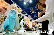 겨울왕국 수제인형