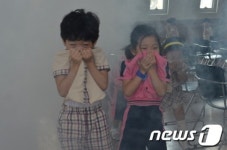 불이 나면 코와 입을 꽁꽁 막아요