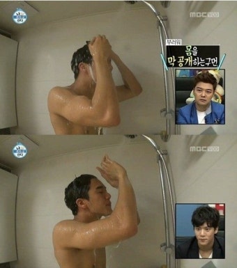 나혼자산다 하석진, 군살없는 등근육 공개 '여심 홀릭'