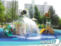 광주 서구 쌍학어린이공원 물놀이장 놀러오세요