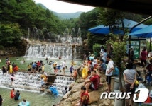 상주 성주봉자연휴양림 피서지로 각광
