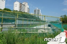 고양 백마지하차도 공사 재개 놓고 주민들간 첨예한 갈등