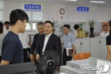 [단신]구본영 천안시장 청룡동주민센터 초도순방