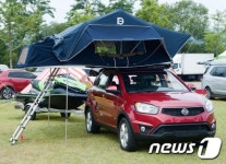 SUV 명가 쌍용차, 오토캠핑 전도사로 나섰다