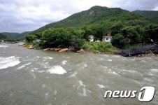 경북도 청도군 운문면 야영객 고립