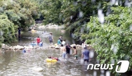 서산 용현계곡, 피서지로 인기