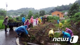 [단신]대전 서구, 증촌꽃마을 도랑살리기 정화활동
