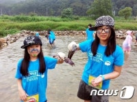 [화보] 메기를 직접 잡았어요…해피버스데이 7차체험