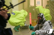 광화문역 독가스를 차단하라