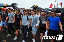 해병대 1188기들의 힘찬 출발
