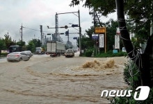 집중호우 할퀸 울산, 침수 등 피해 잇따라(종합)
