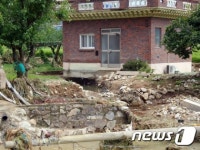 [르포]집중호우 삼킨 ‘울산 온곡마을 수해현장 가보니