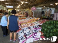 울산 추석 제수용 과일·채소 저렴...작황좋고 물량늘어