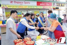 경남은행, 창원·진주서 전통시장 이용 활성화 캠페인