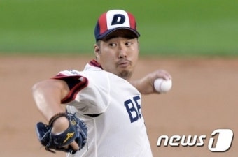 [프로야구] '유희관 첫 완투' 두산, 삼성에 강우콜드 승