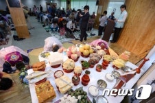 노인복지센터, 공동 ‘한가위 차례지내기’ 행사 가져