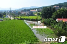 경주 북군 저수지 붕괴소동에 펜션업주도 피해