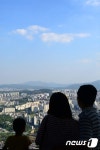 하늘 참 맑고 푸르네